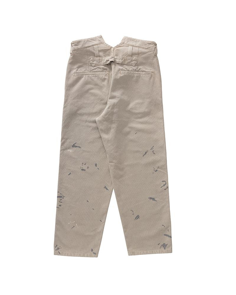 visvim TILLER PANTS DMGD IVORY outlook