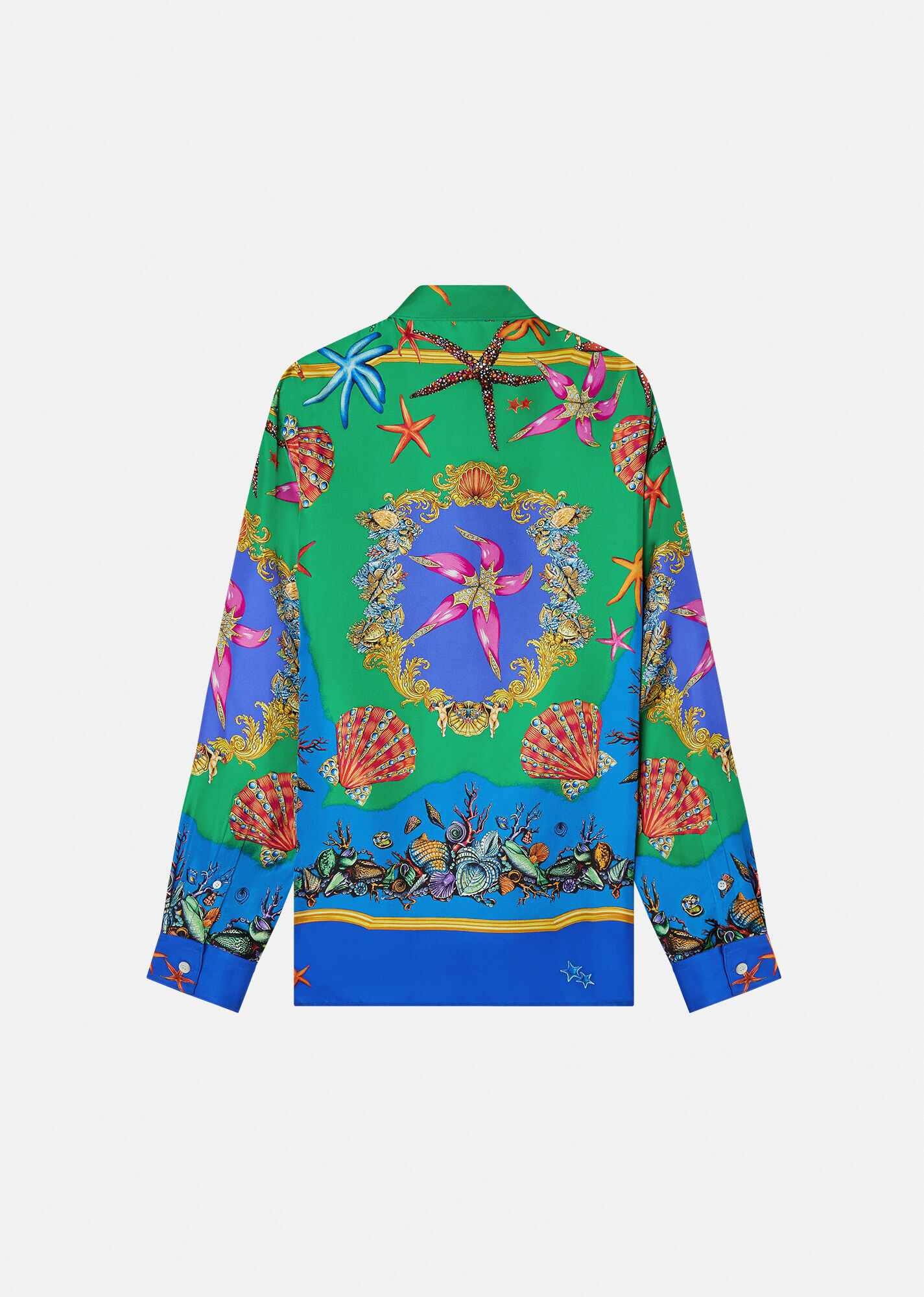 Trésor de la Mer Print Silk Shirt - 3