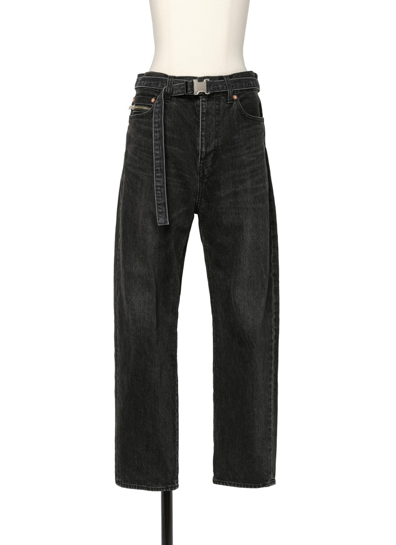 Straight Denim Pants - 1