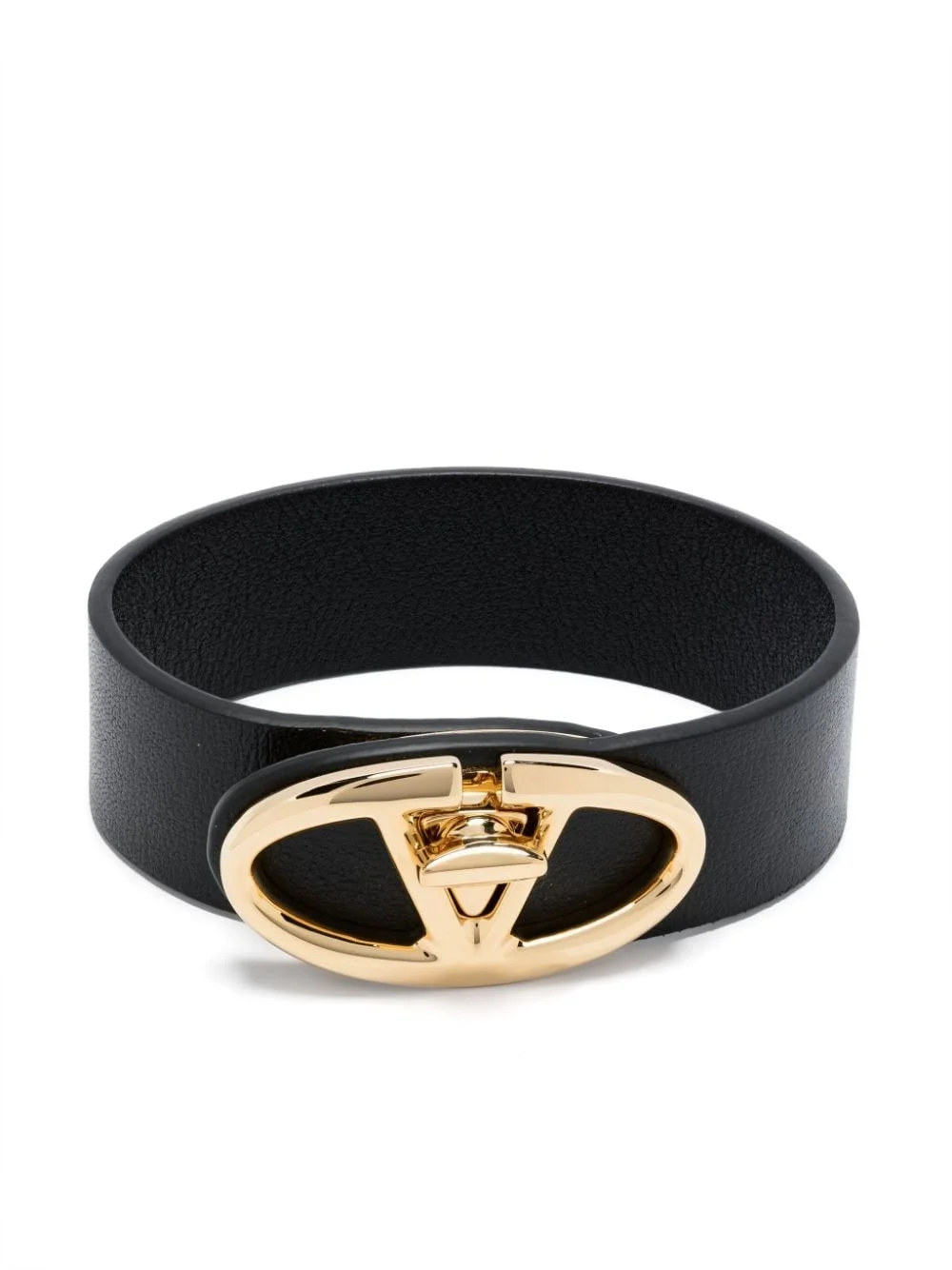 VLogo-buckle bracelet - 1