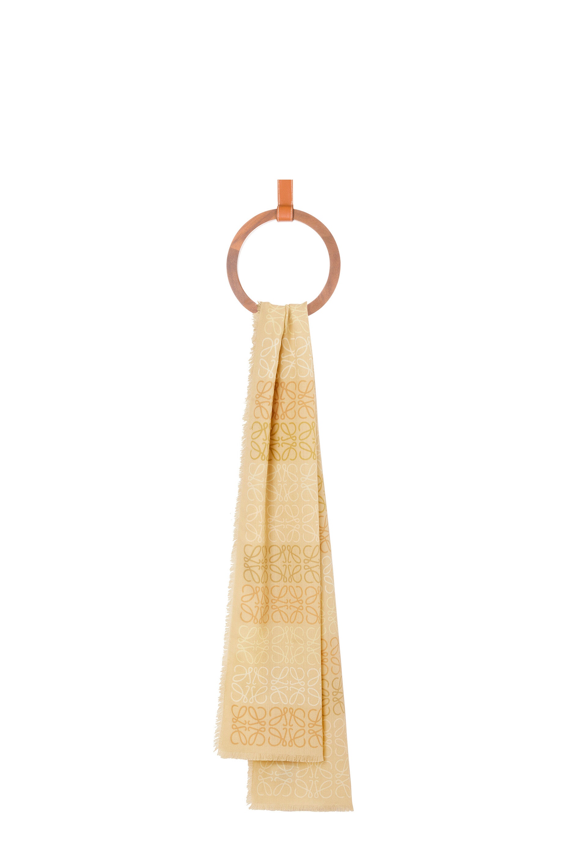 Anagram scarf in wool, silk and cashmere - 1
