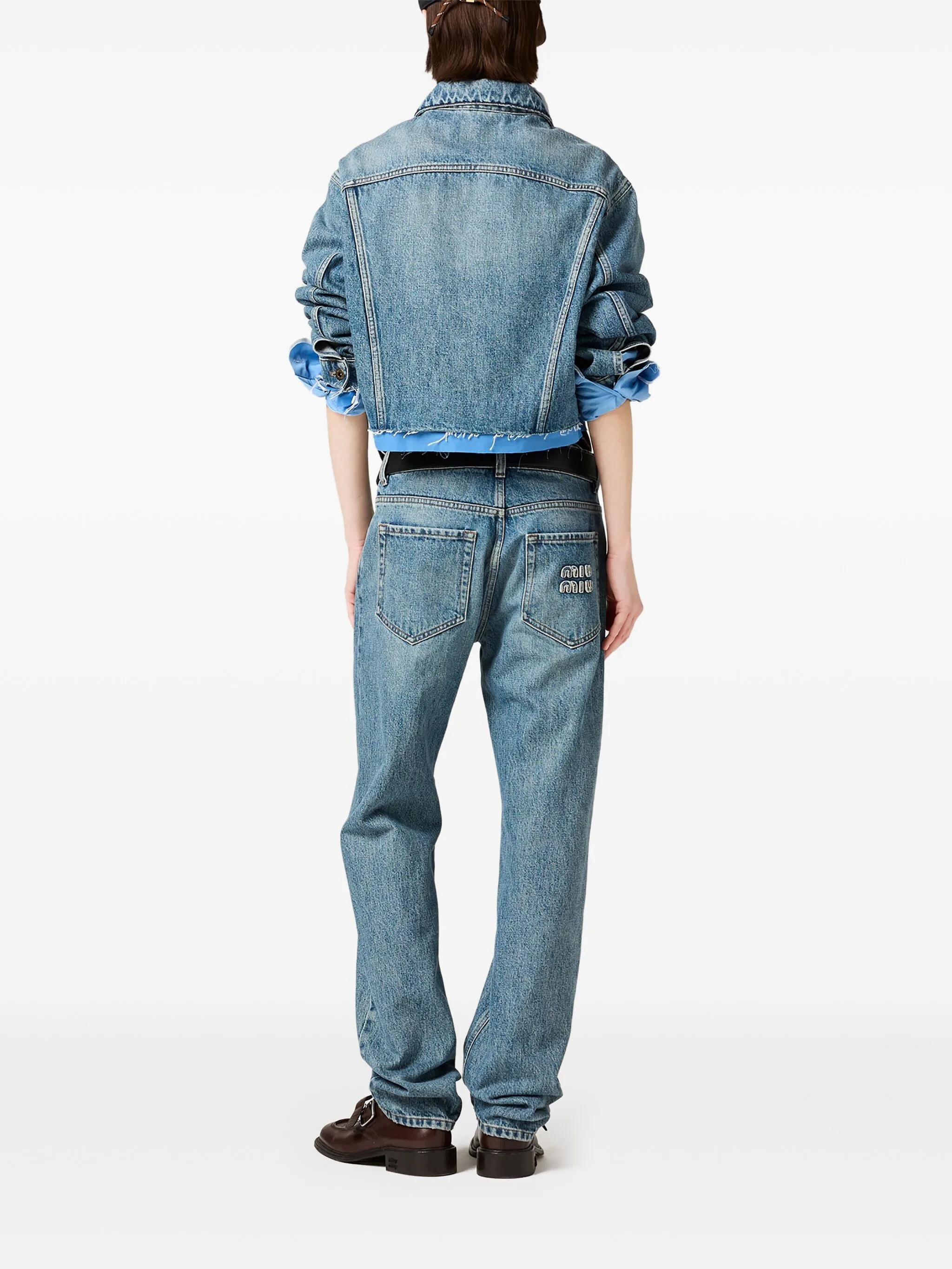 MIU MIU - Women Denim Pants - 2