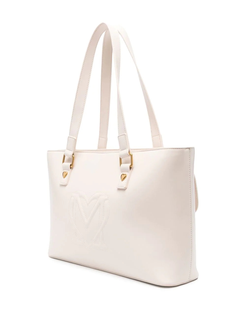 embossed-logo tote bag - 3