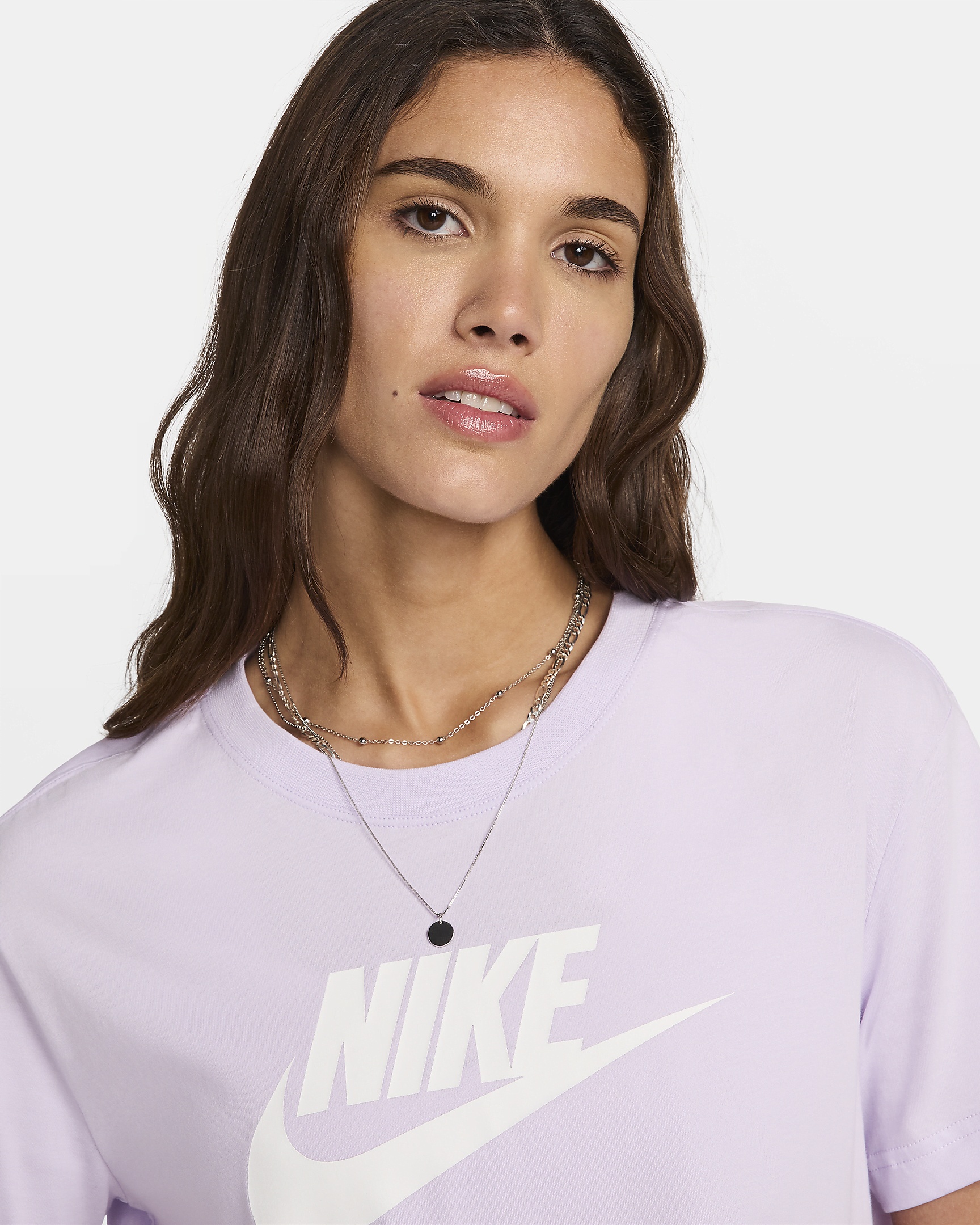 Women's Nike Sportswear Essential Cropped Logo T-Shirt - 3