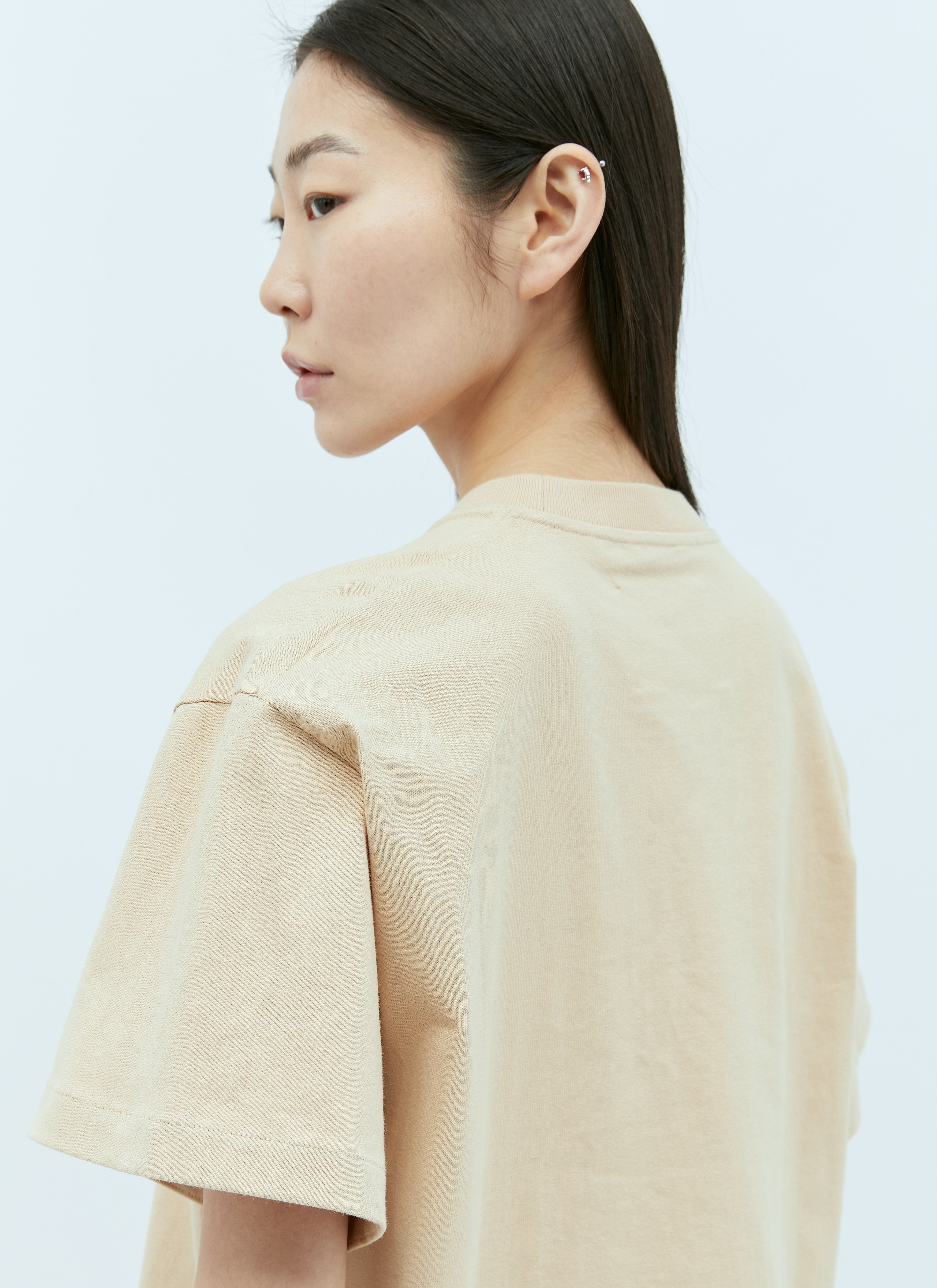 Jil Sander Women Logo Print T-Shirt - 6
