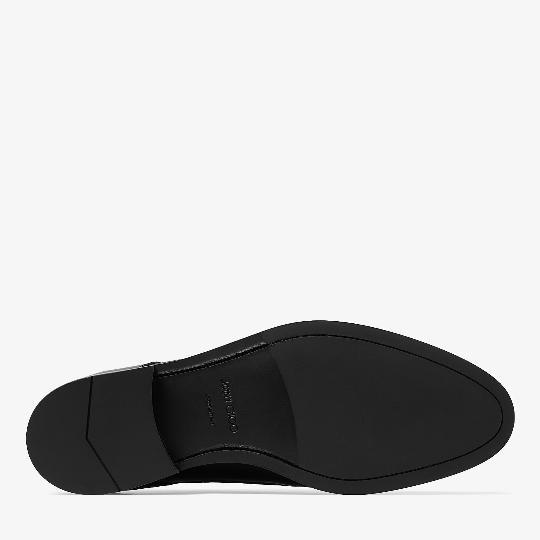 Finnion Monkstrap
Black Calf Leather Monk Strap Shoes with Studs - 5