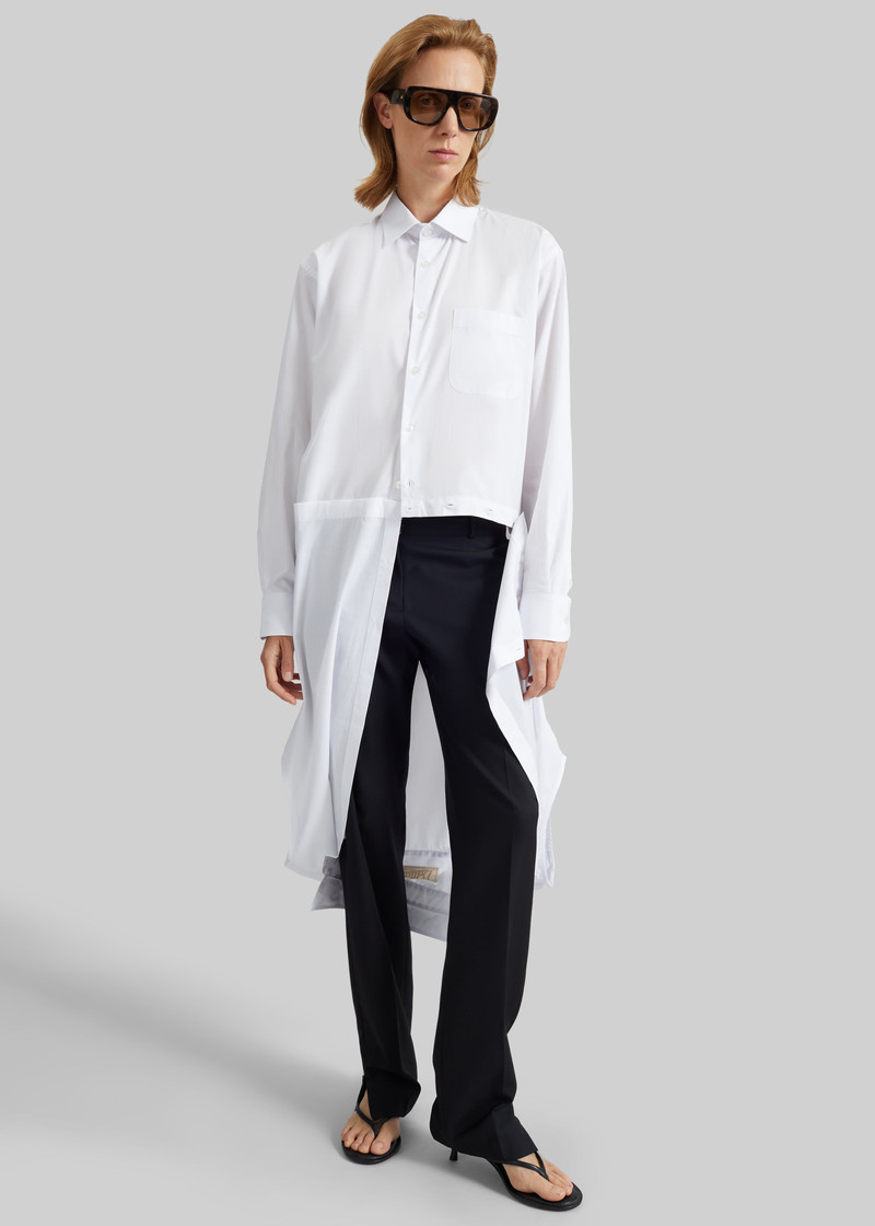 Bettter Upside Down Shirt - White 4