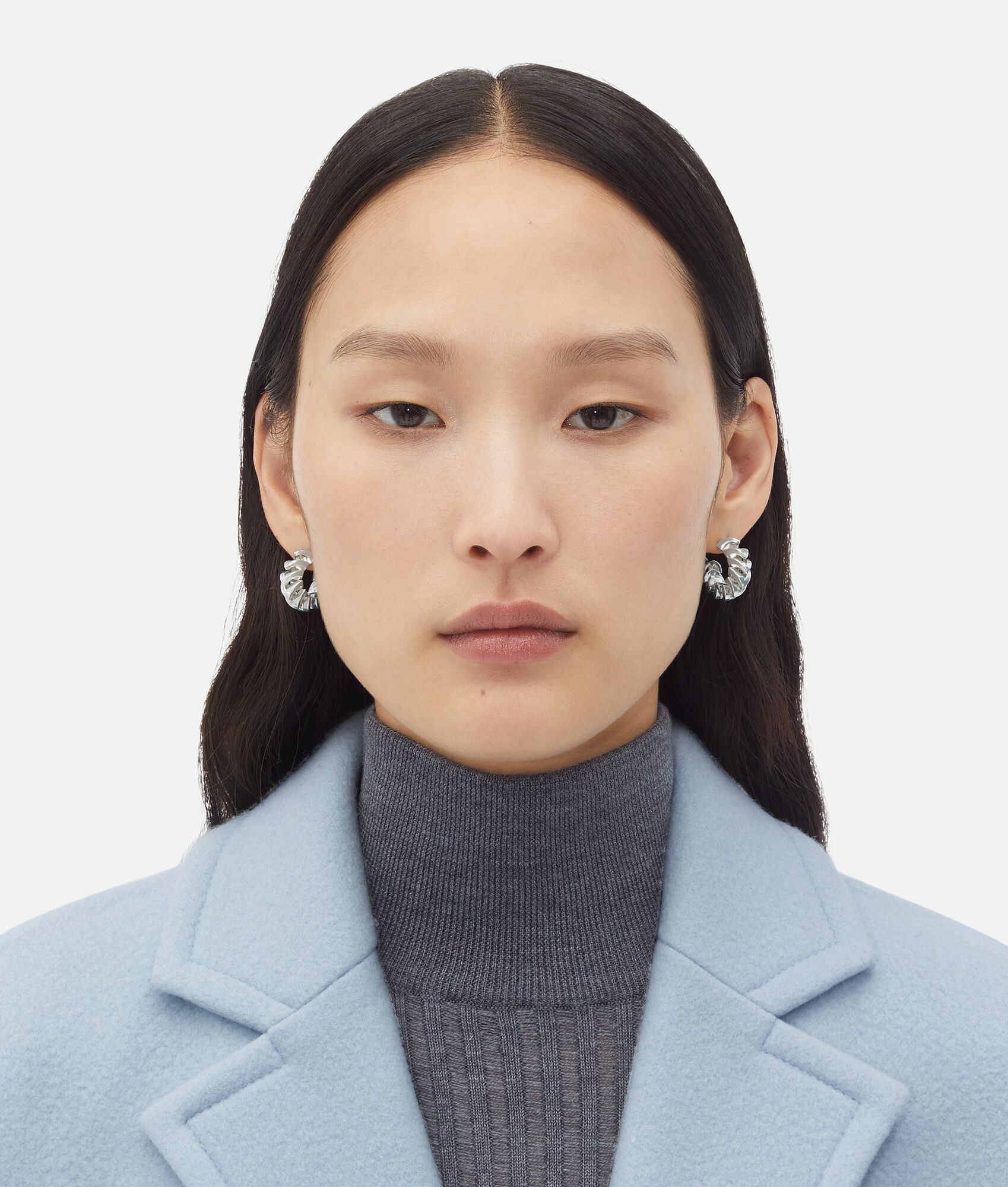 Pleat Earrings - 2
