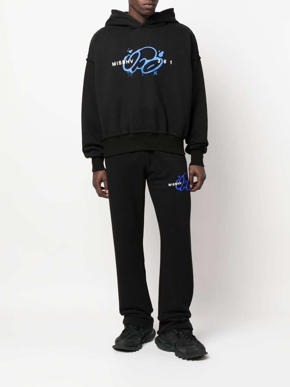 x UFO361 logo-print track pants - 2