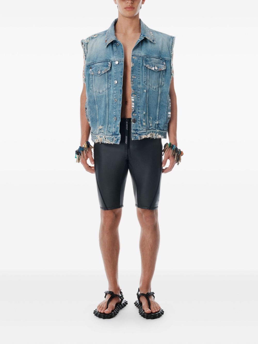 denim vest - 2