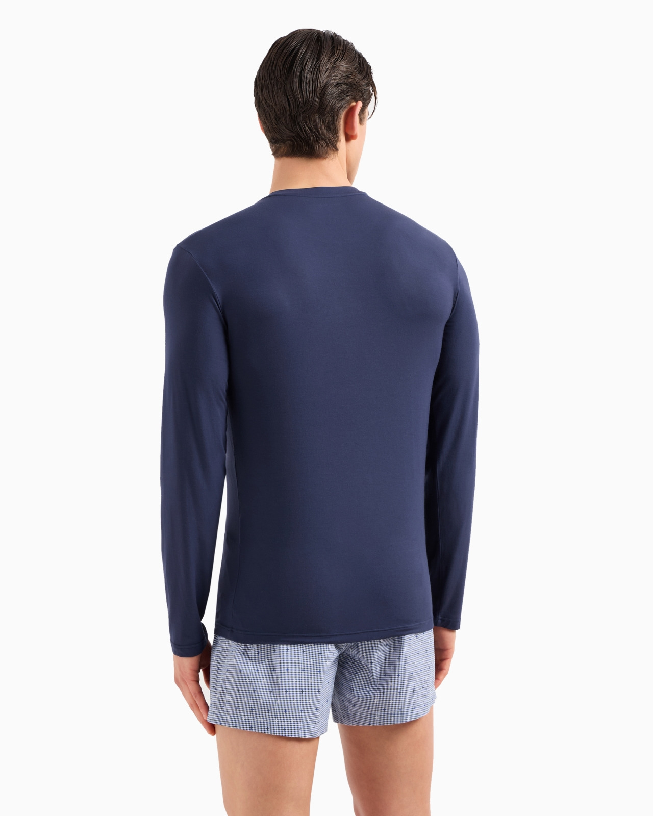 Fitted loungewear top in cosy modal - 3