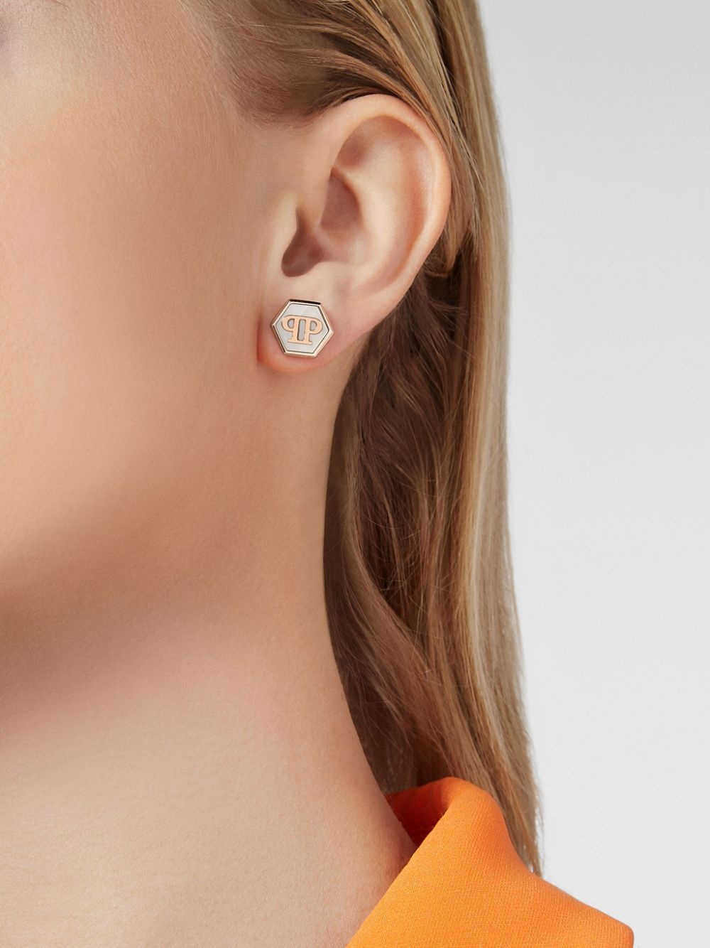 Mini logo earrings - 4