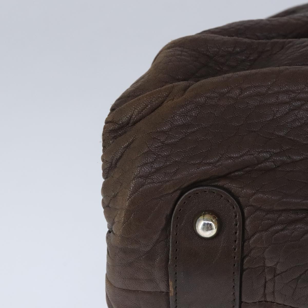 DIOR Hand Bag Leather Brown - 9