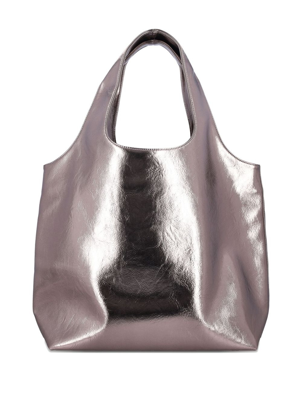 large Ninon metallic logo tote bag - 3