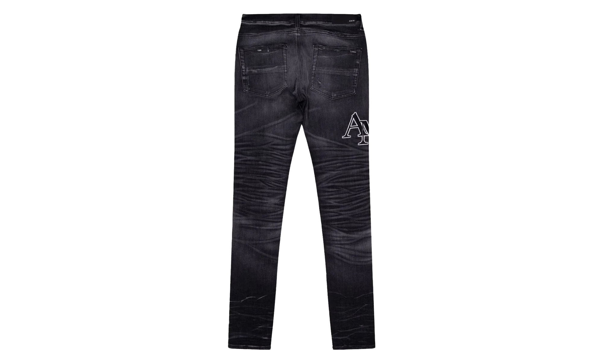 Straggered Logo Jeans "RAIN GREY" - 2