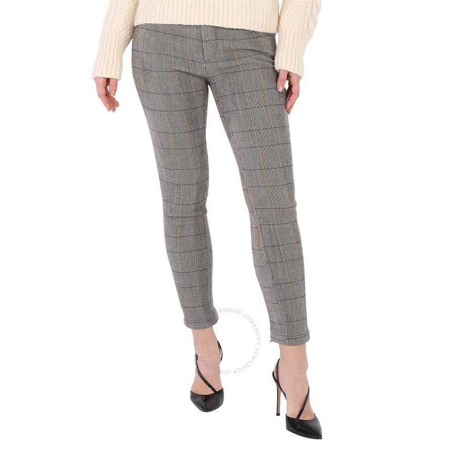 Chloe Ladies Checked Tousers, Brand Size 38 (US Size 6) - 3