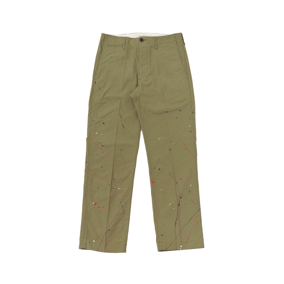 CHINO PANTS KHAKI - 1