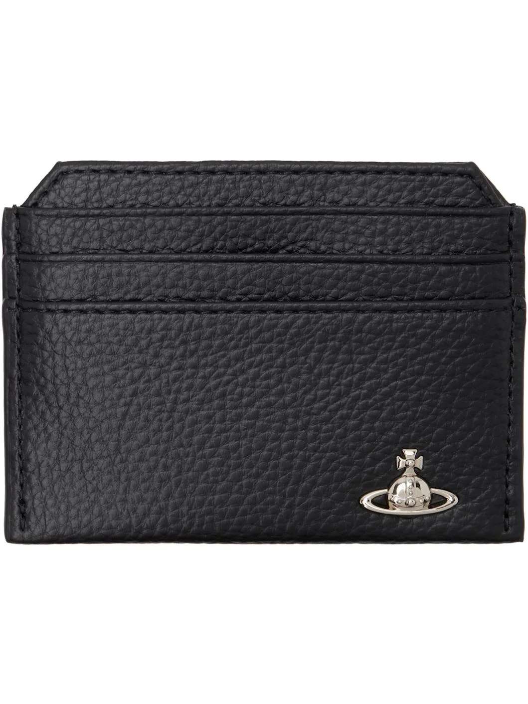 Black Slim Card Holder - 1