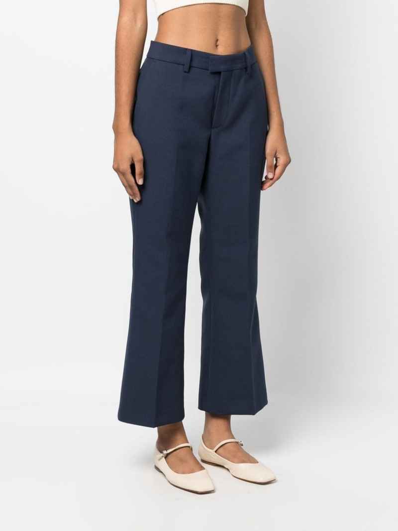 wide-leg cropped trousers 3