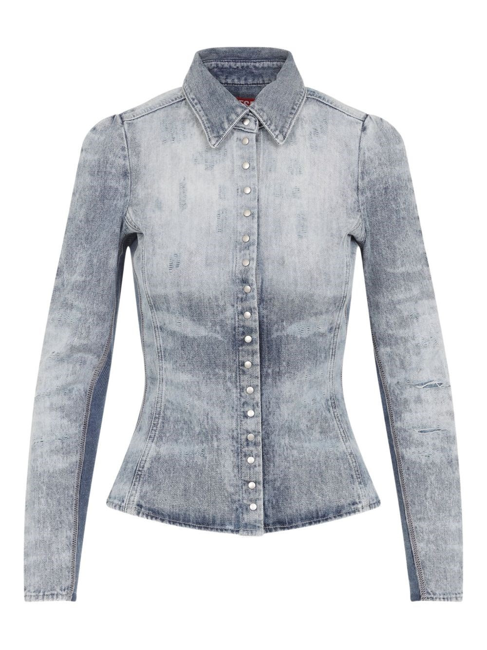 Denim cotton shirt - 1