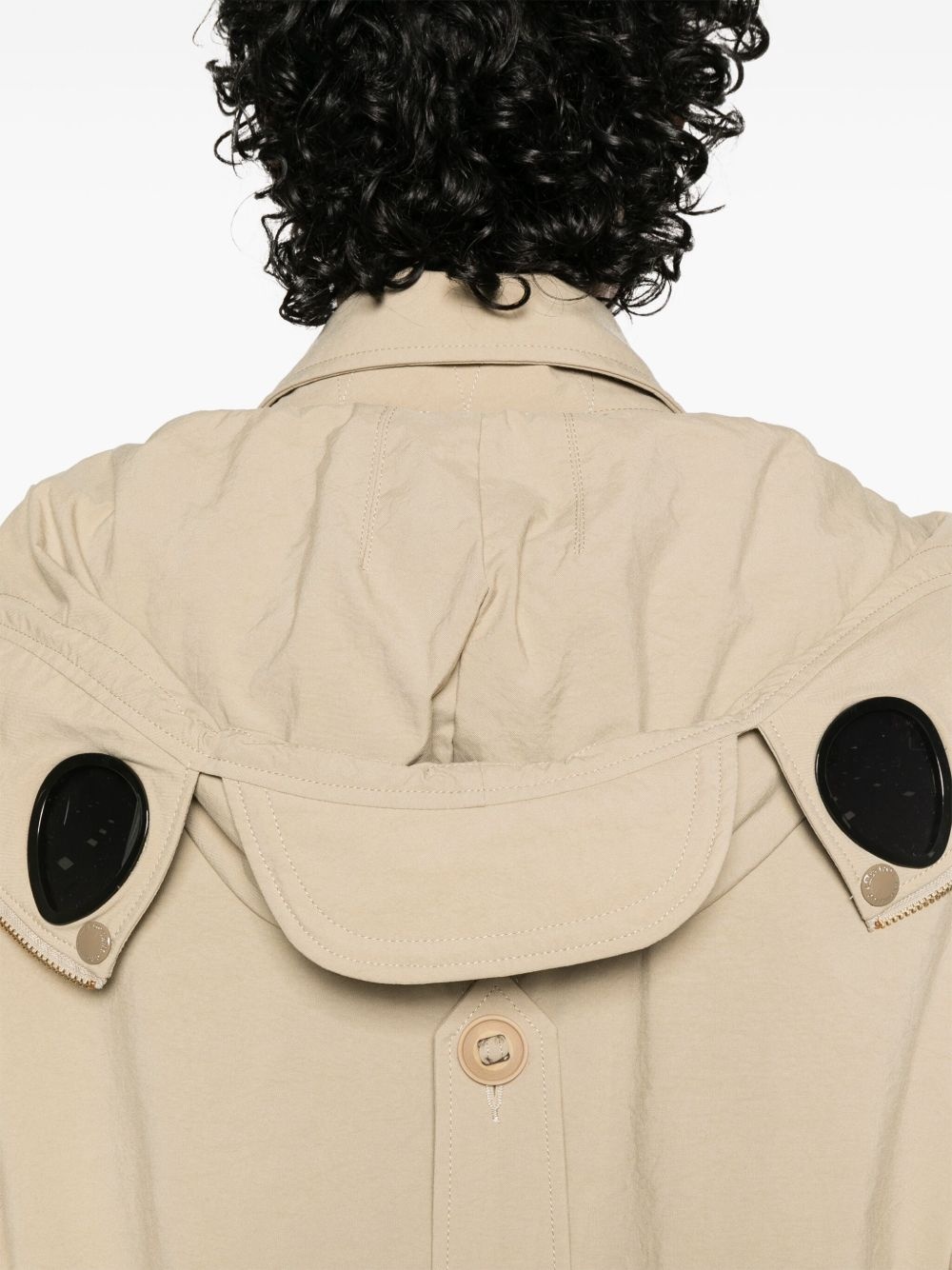 x C.P. Company hooded trench coat - 5