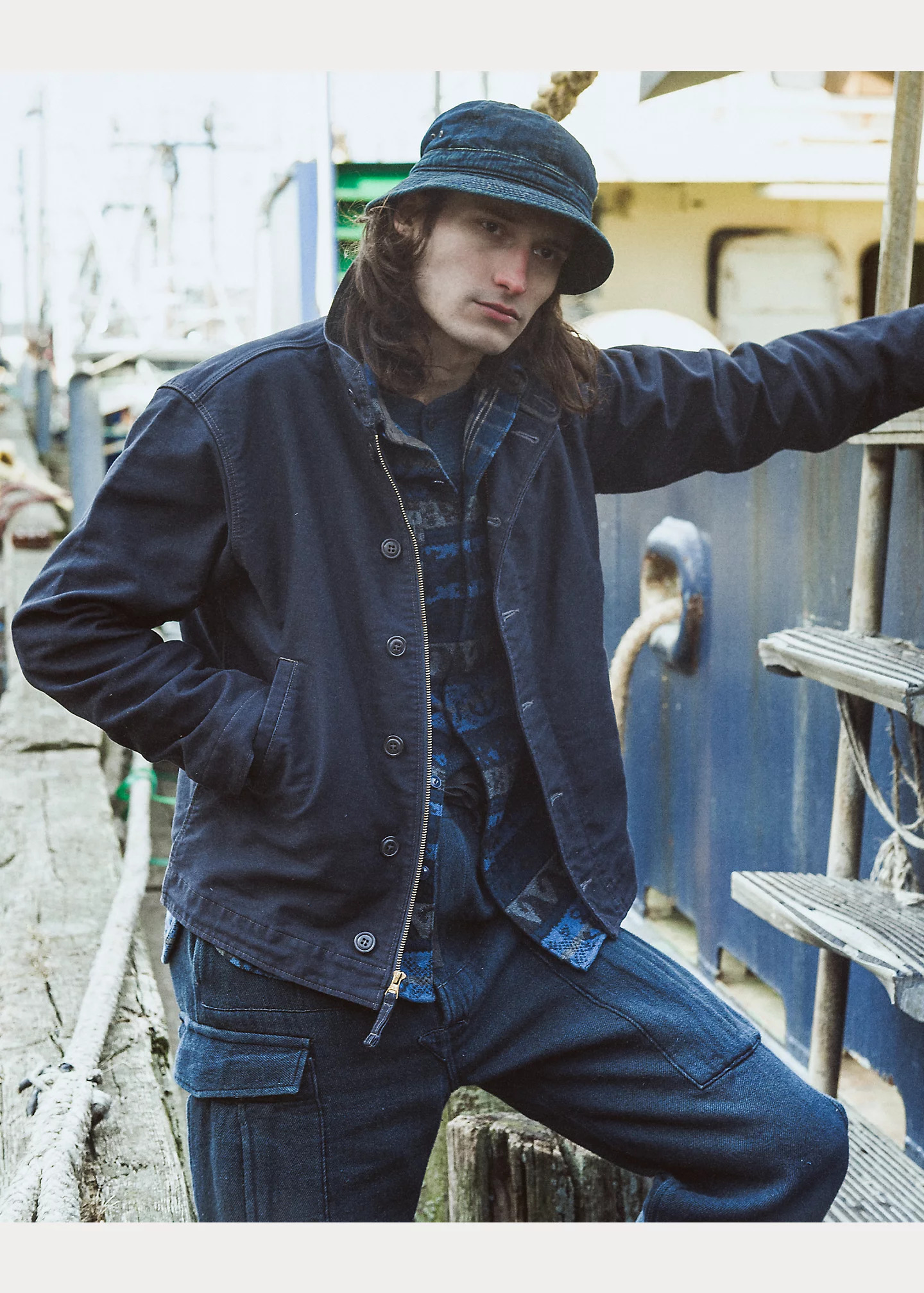 Double-Faced Jacquard Workshirt - 6