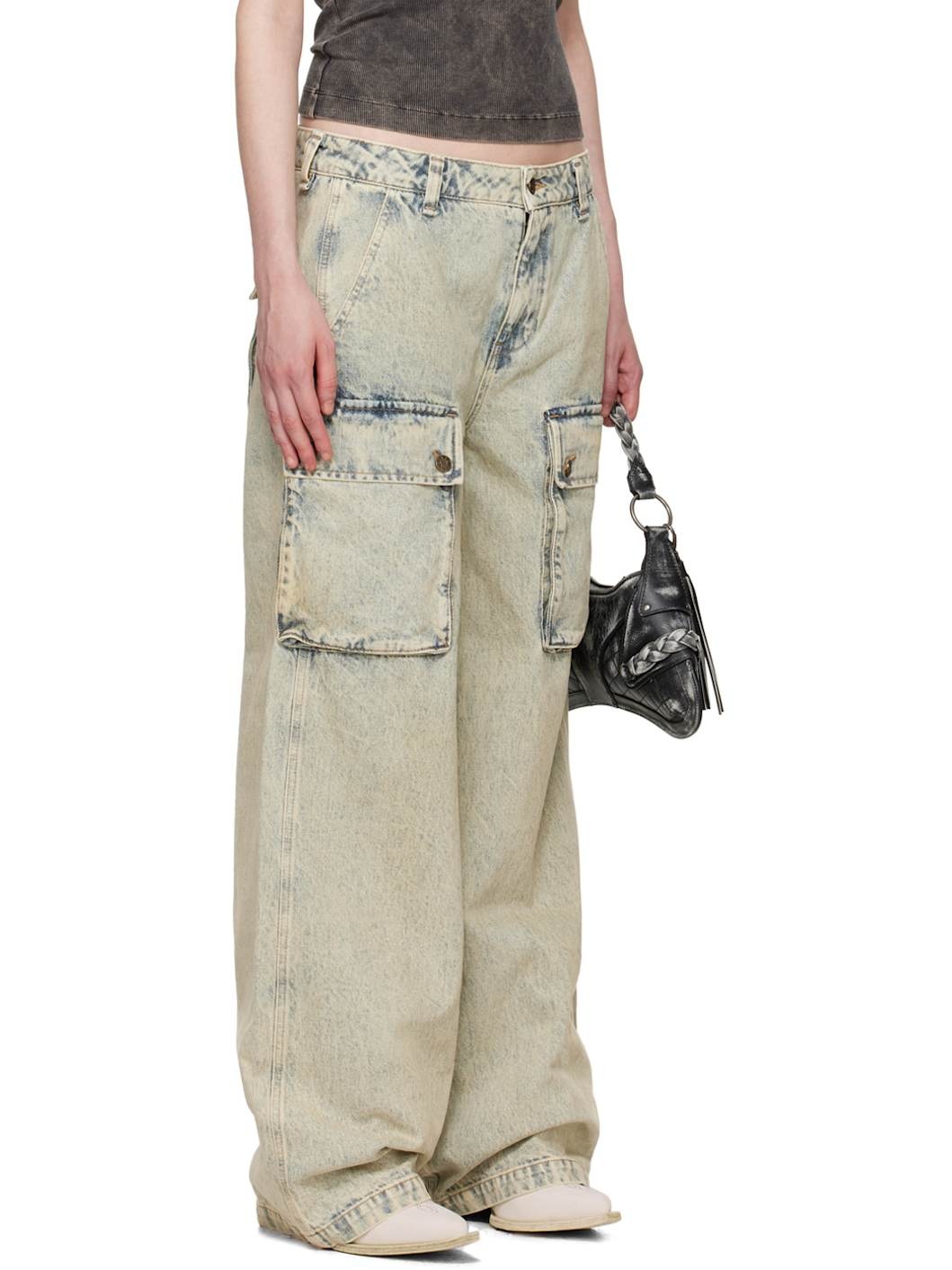 Blue Combat Jeans - 2