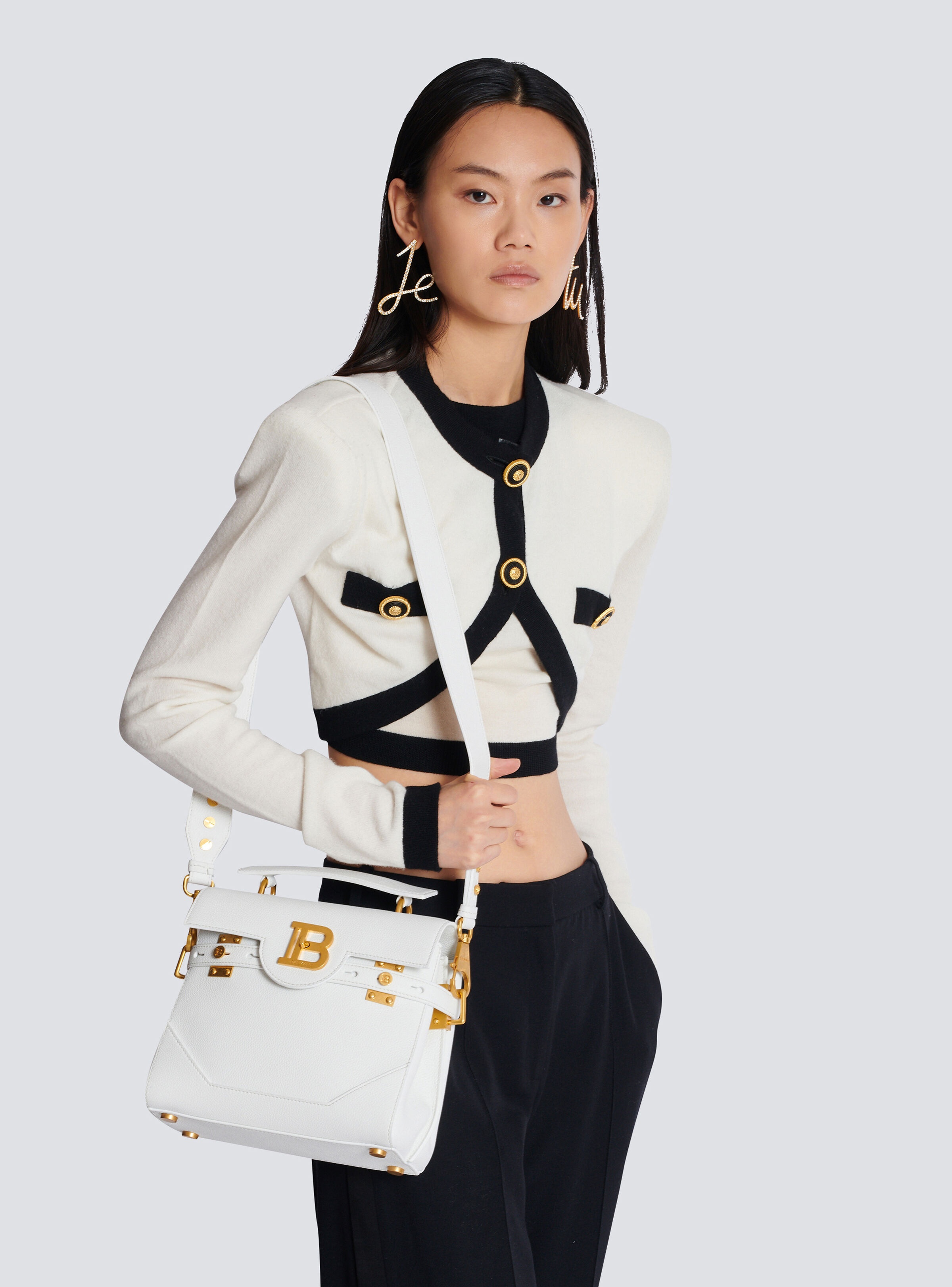 B-Buzz 23 grained leather bag - 8