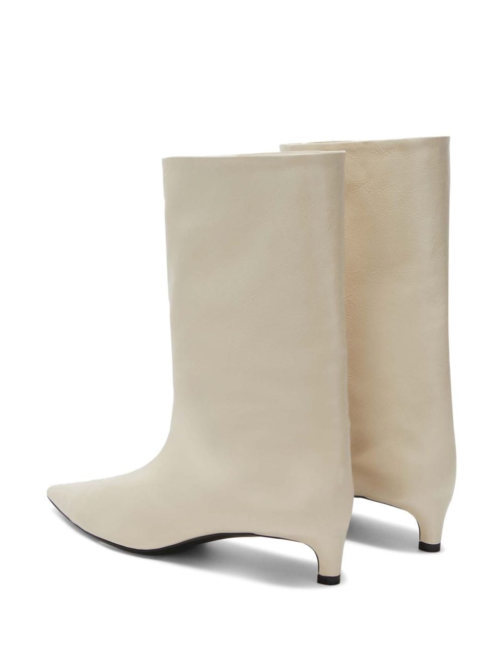 30mm leather ankle boots - 3