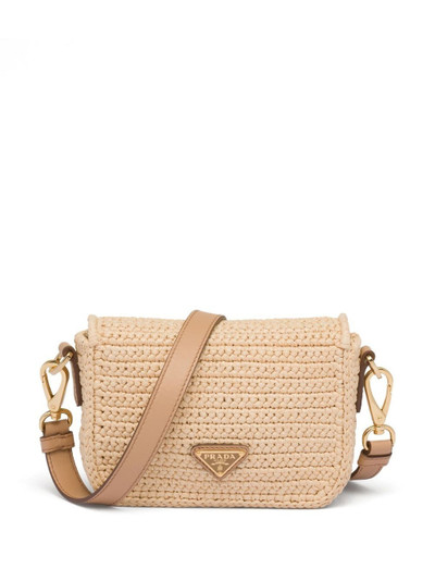 Prada Raffia shoulder bag outlook