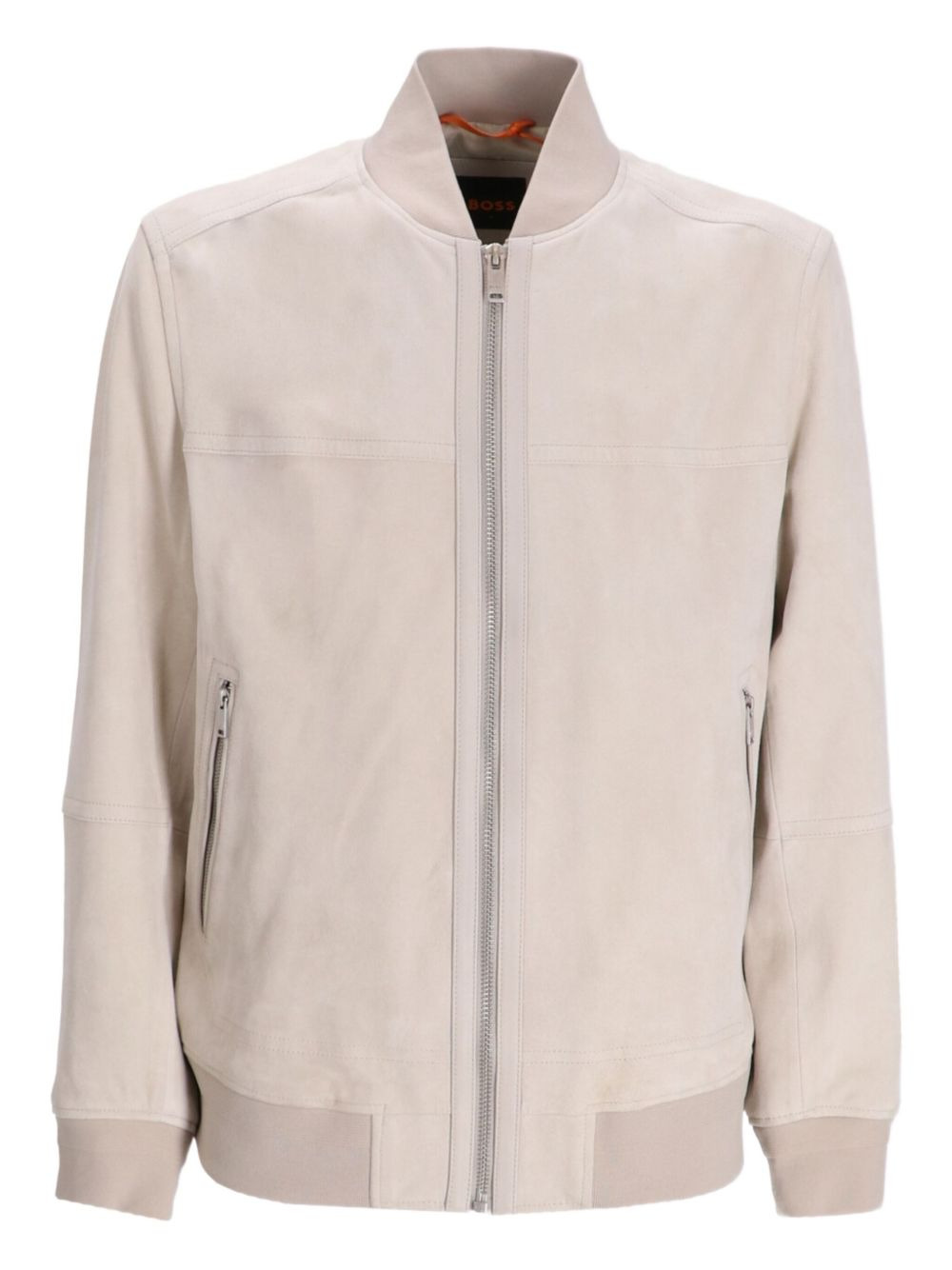 suede bomber jacket - 1