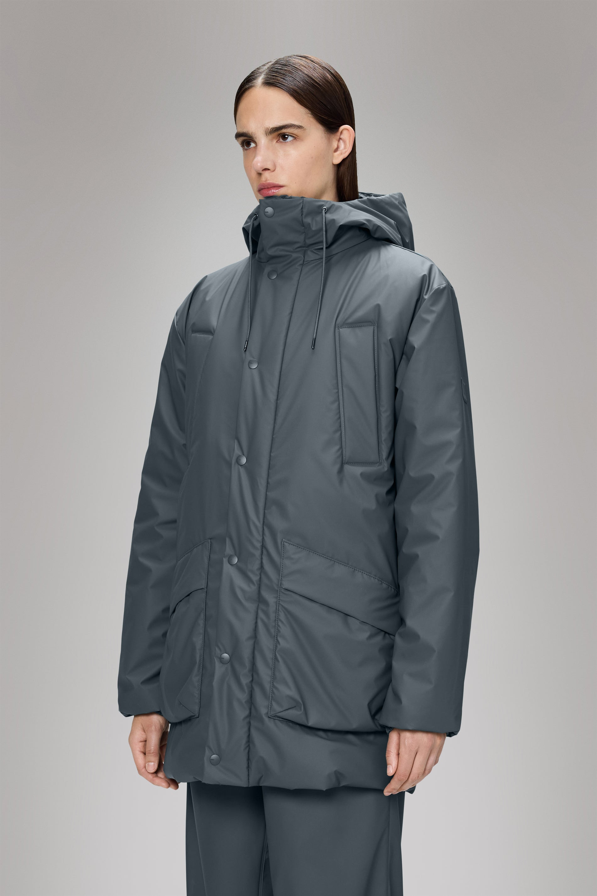 Lohja Long Insulated Cargo Jacket - 5