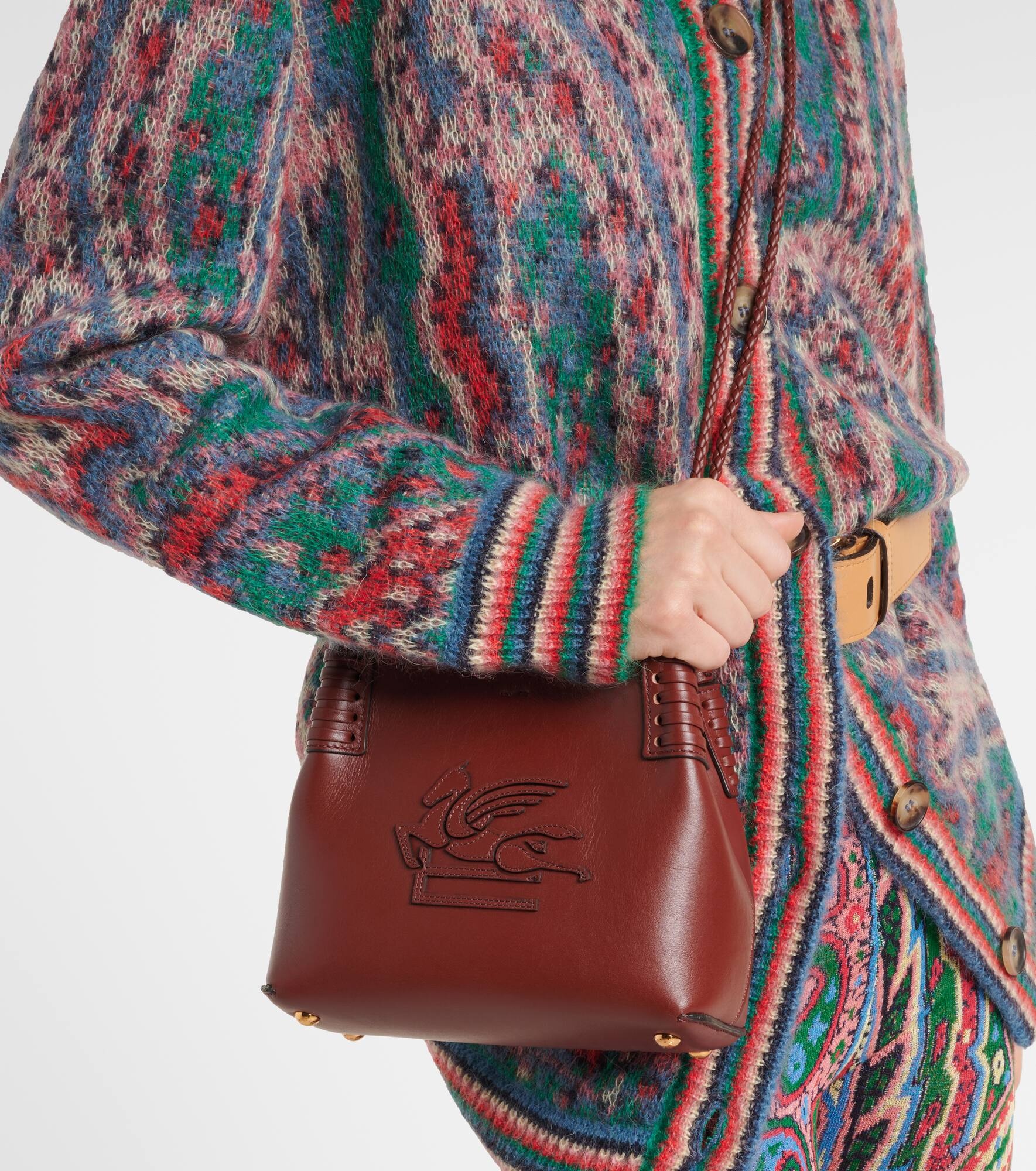 Libra Mini leather shoulder bag - 2