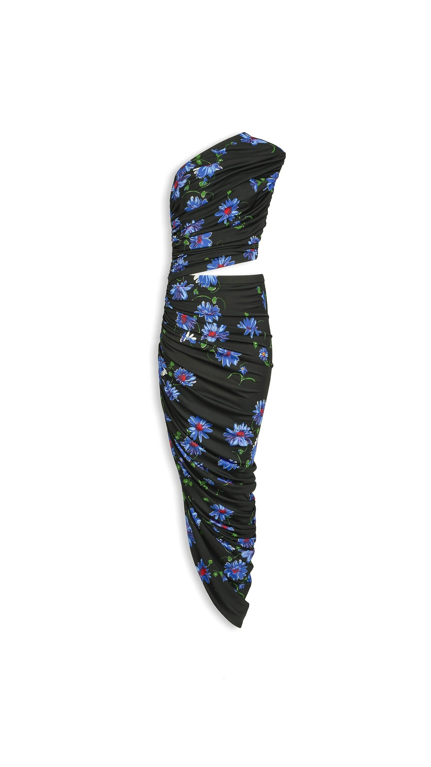 PRINTED CUTOUT DRESS - 1