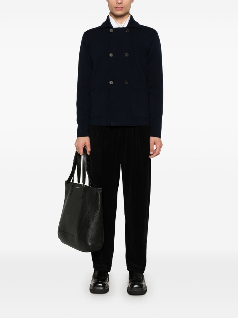 GIORGIO ARMANI tapered trousers outlook