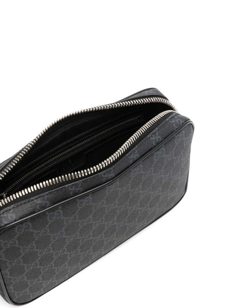 GG Supreme canvas clutch bag 5