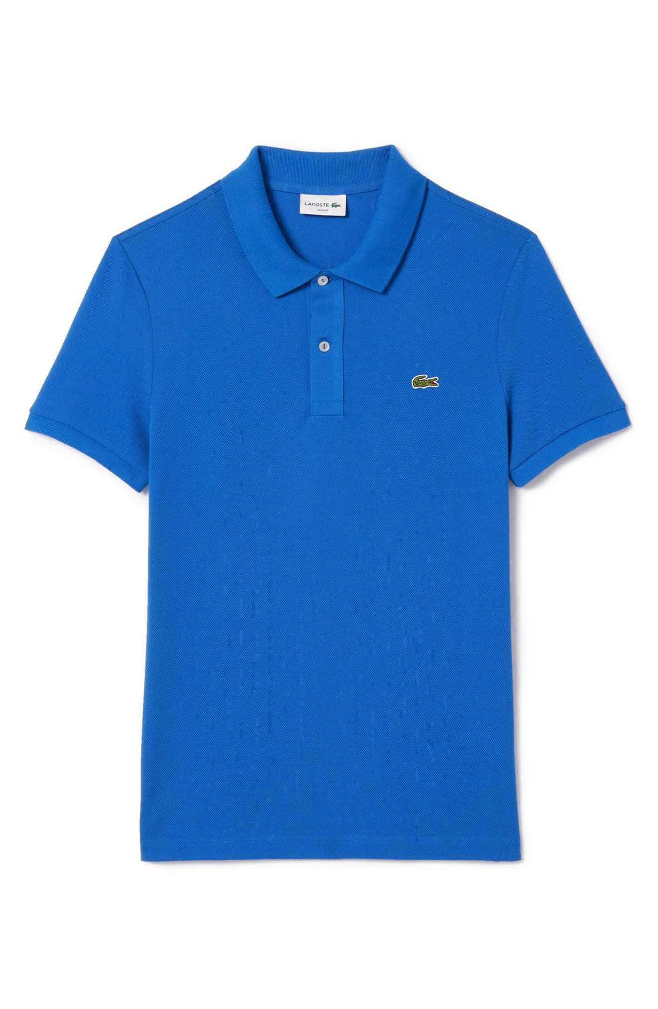 Slim Fit Piqué Polo - 4