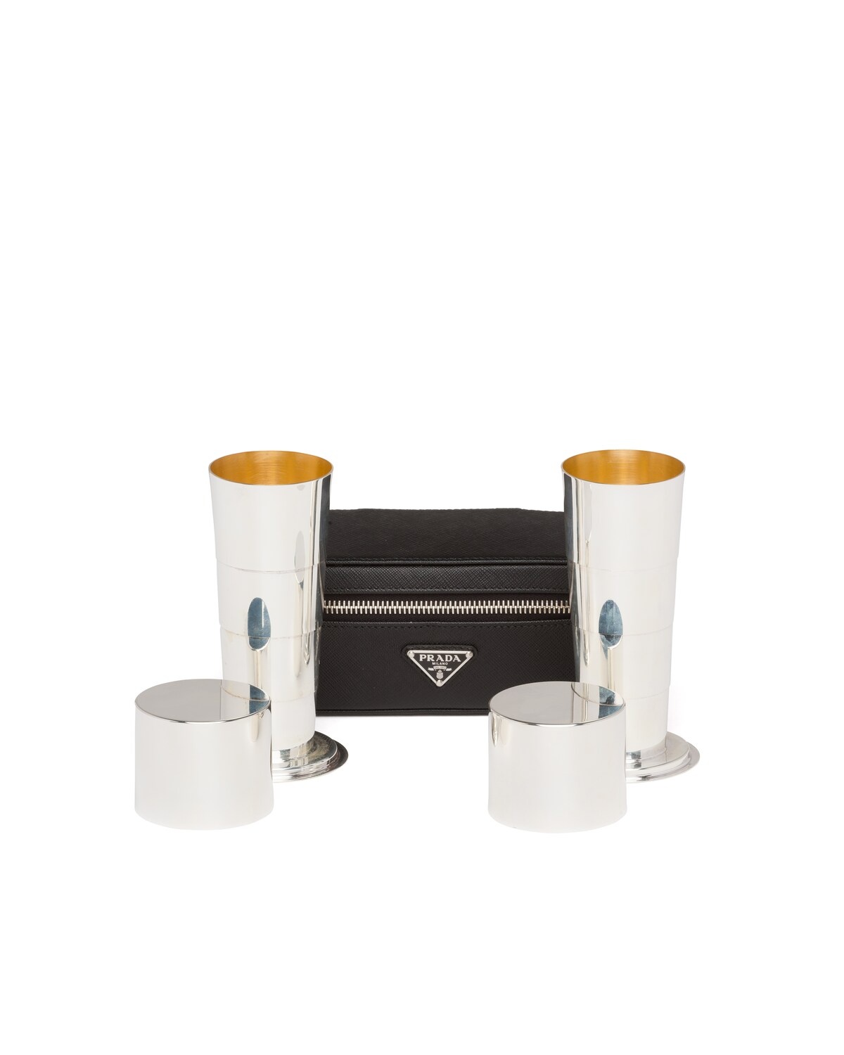 Sterling silver cup set - 1