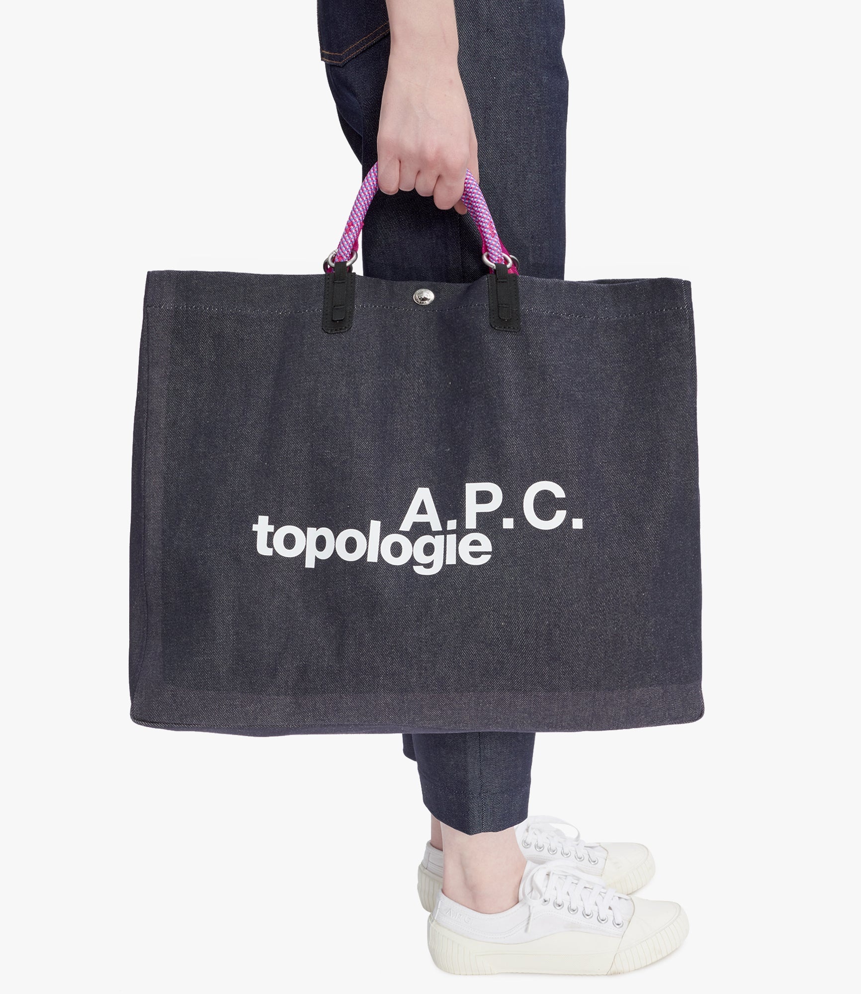 A.P.C. TOPOLOGIE SHOPPING BAG - 6