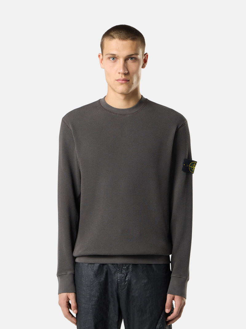 Stone Island 6100008 ORGANIC COTTON WAFFLE FLEECE outlook
