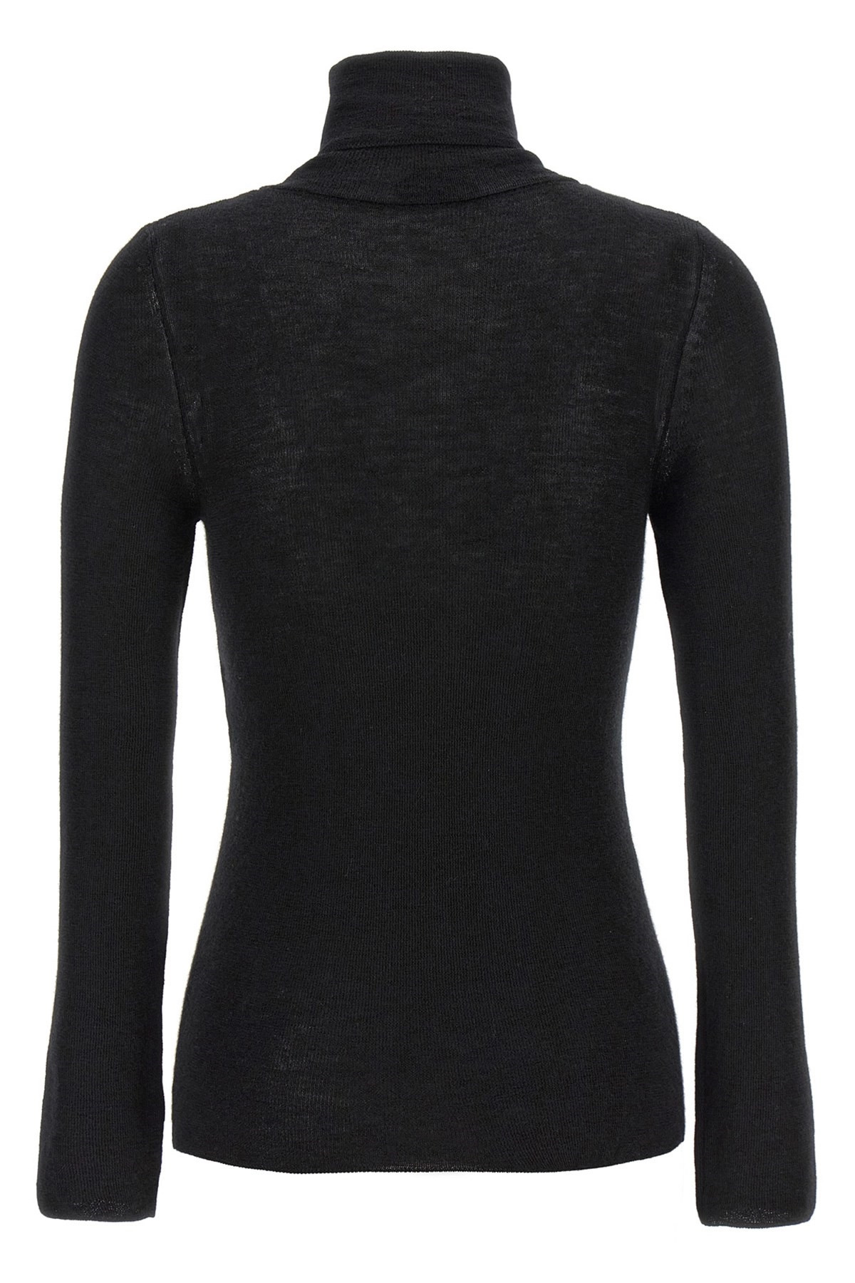 Silk cashmere turtleneck sweater - 3