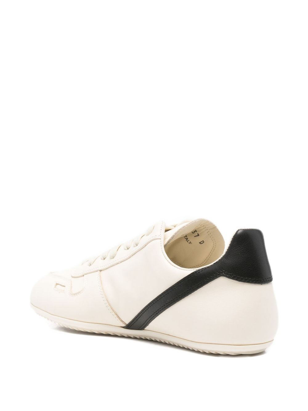 Minimal leather sneakers - 3