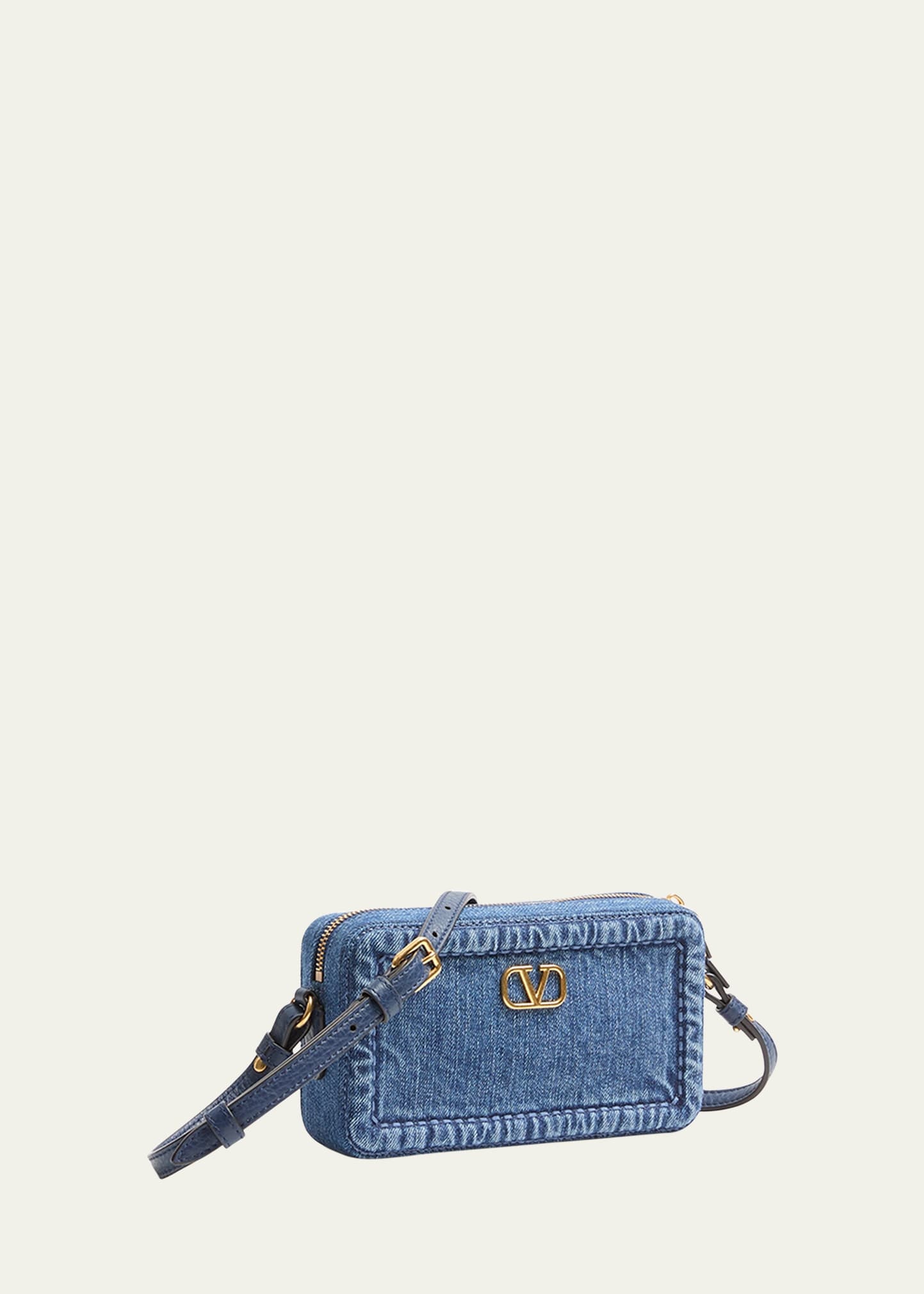 Alltime Mini Denim Camera Crossbody Bag - 2