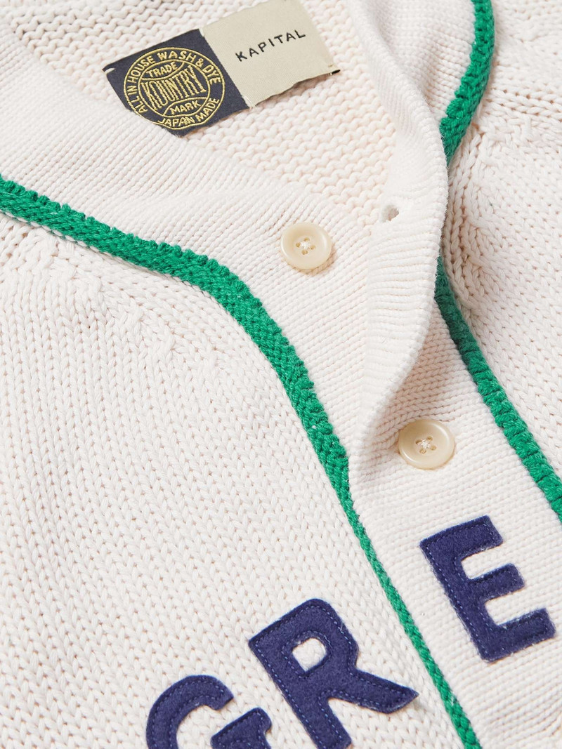 Great Kountry Appliquéd Cotton Cardigan 5