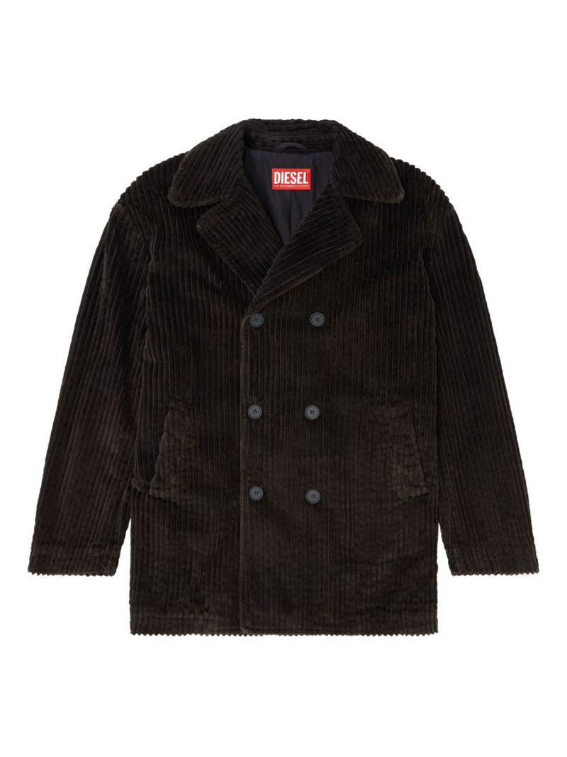 Otis corduroy double-breasted coat 1