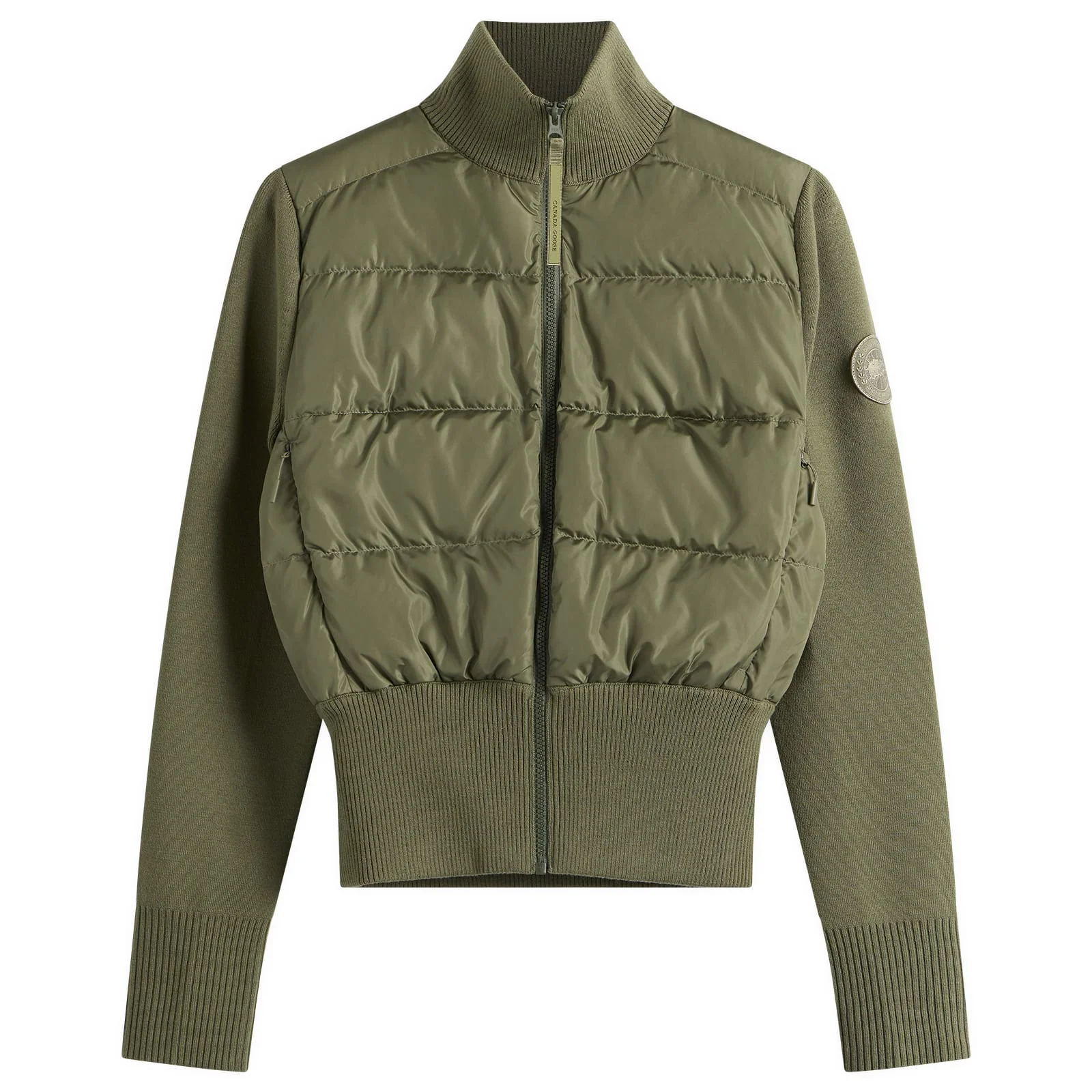 Canada Goose Hybridge Wide Quilt Knit Jacket - 1