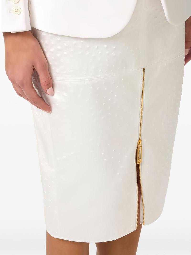 high-waist zip midi skirt 5