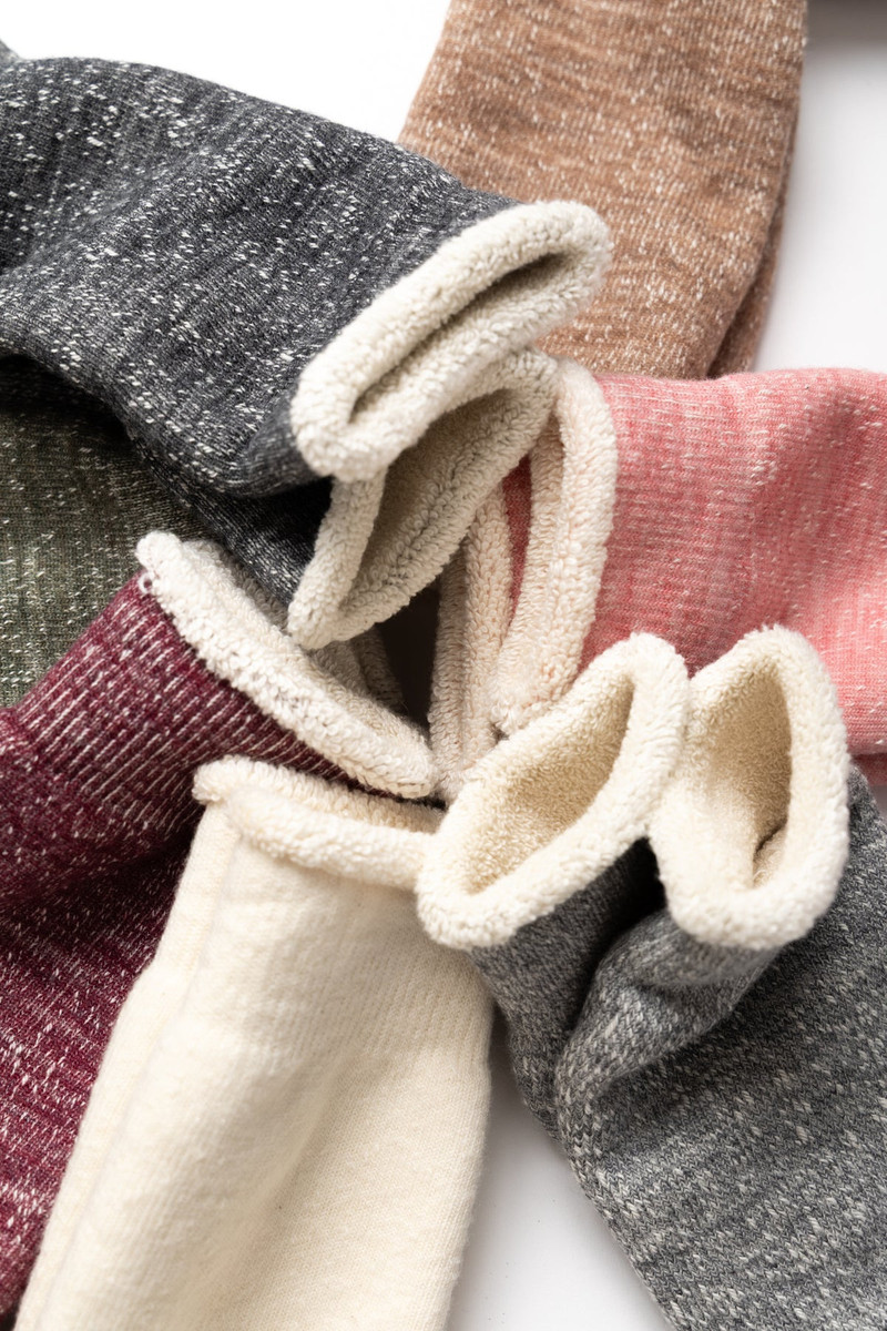 ROTOTO® Double Face Crew Socks - Merino Wool & Organic Cotton outlook