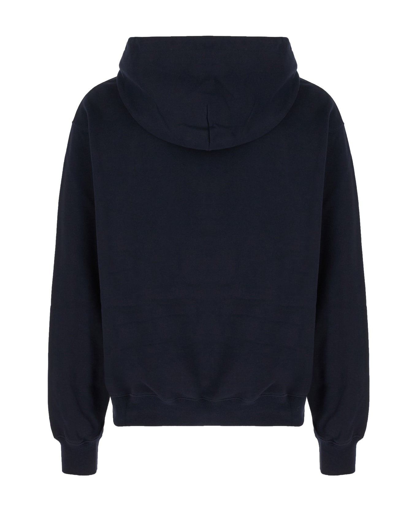 Midnight Blue Cotton Oversize Sweatshirt - 2