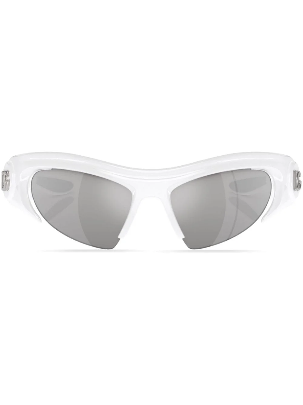 shield-frame tinted sunglasses - 1